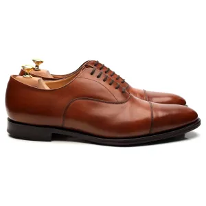 'Dubai' Tan Brown Leather Oxford UK 11 F