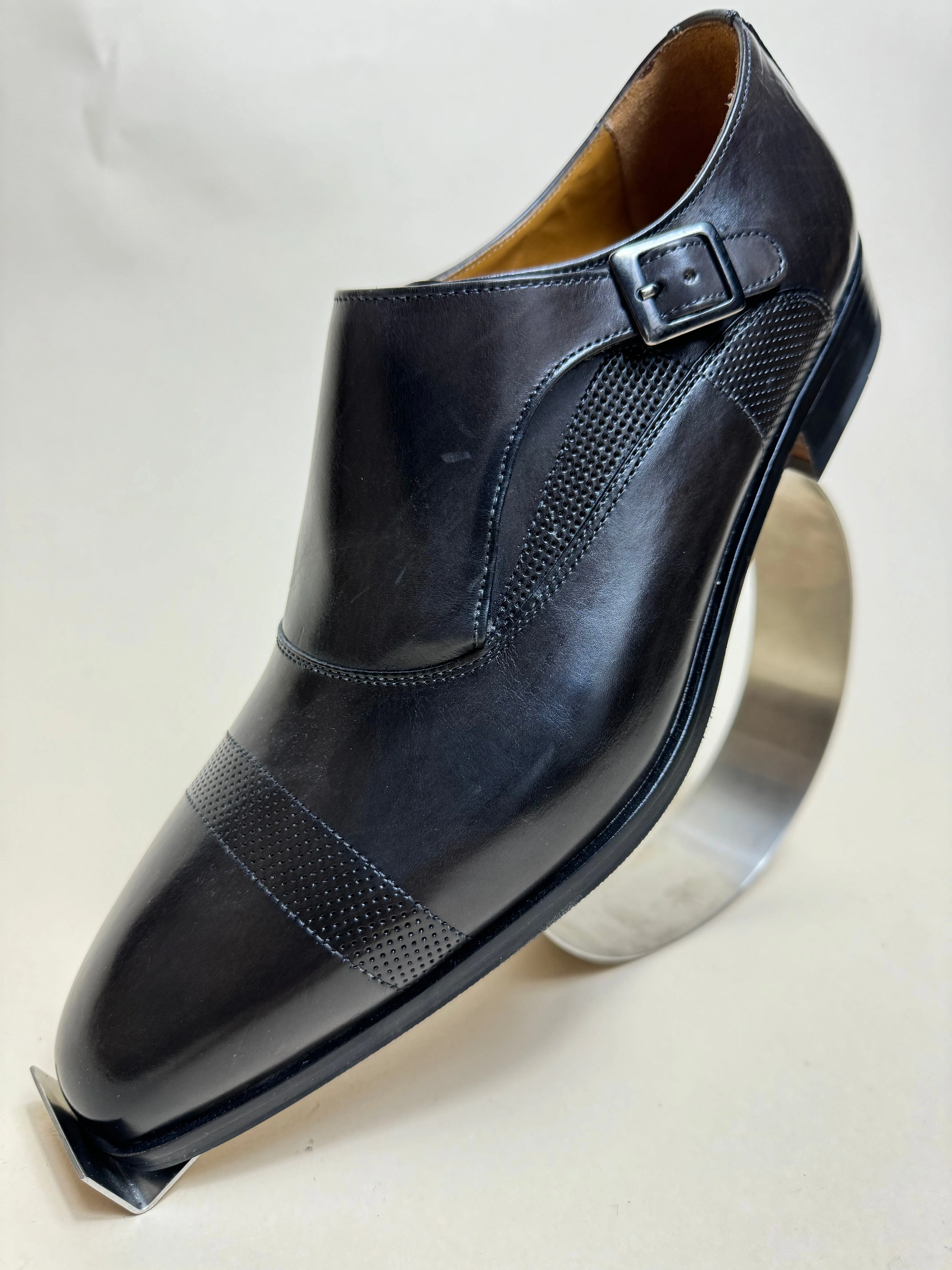 Earnesly Polished Leather - Graphite