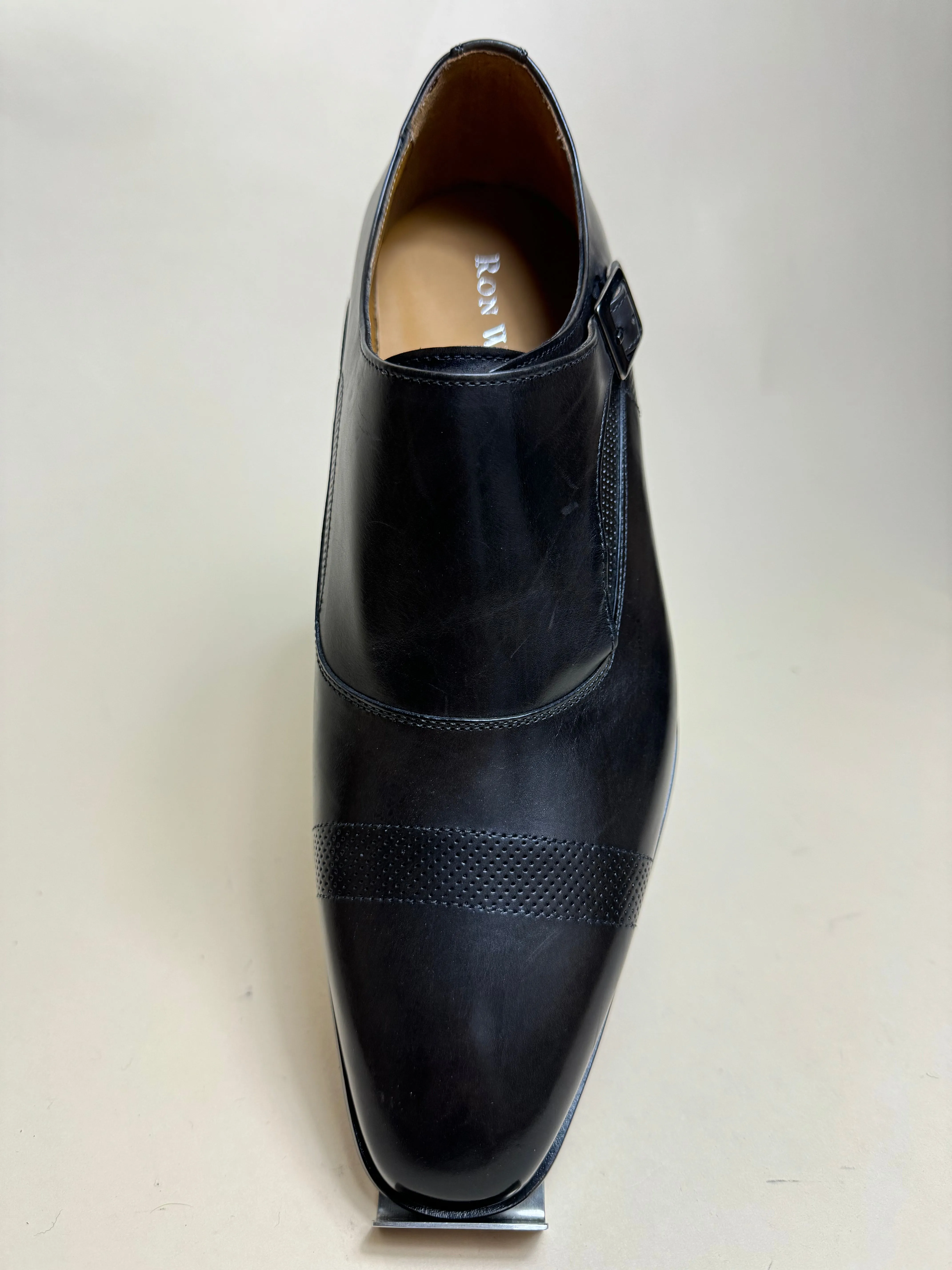 Earnesly Polished Leather - Graphite