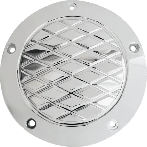 Eddie Trotta Designs TC-026 Platinum Series Derby Cover - Chrome