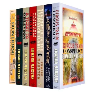 Edward Marston Railway Detective Series 7 Books Collection Set