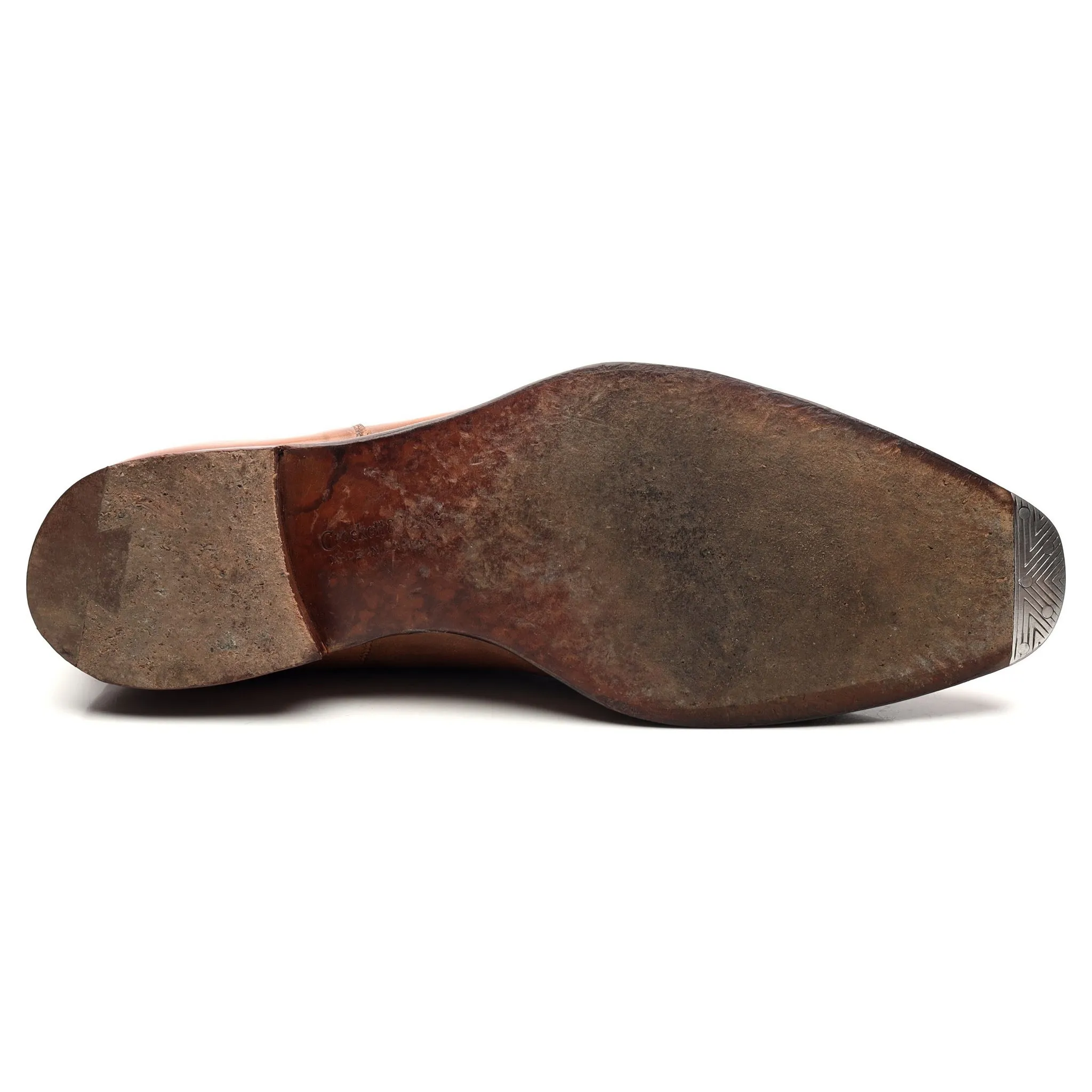 'Egerton' Tan Brown Leather Oxford UK 11 E