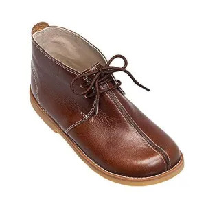 Elephantito Vintage Bootie - Brown Leather