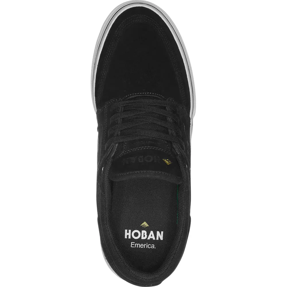 Emerica Hoban Shoes Black/White/Gold