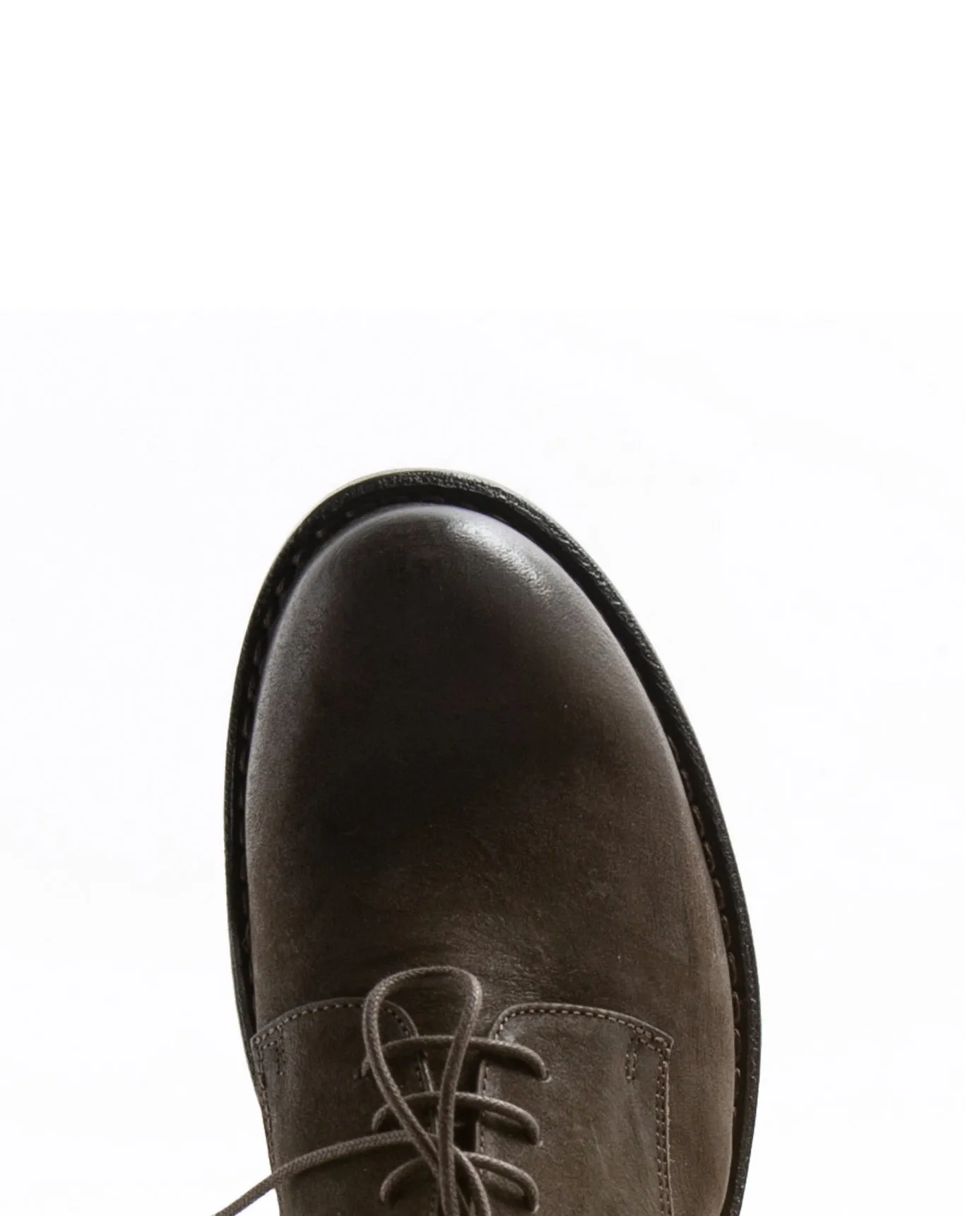 F-706 Brown Leather Derby Shoes