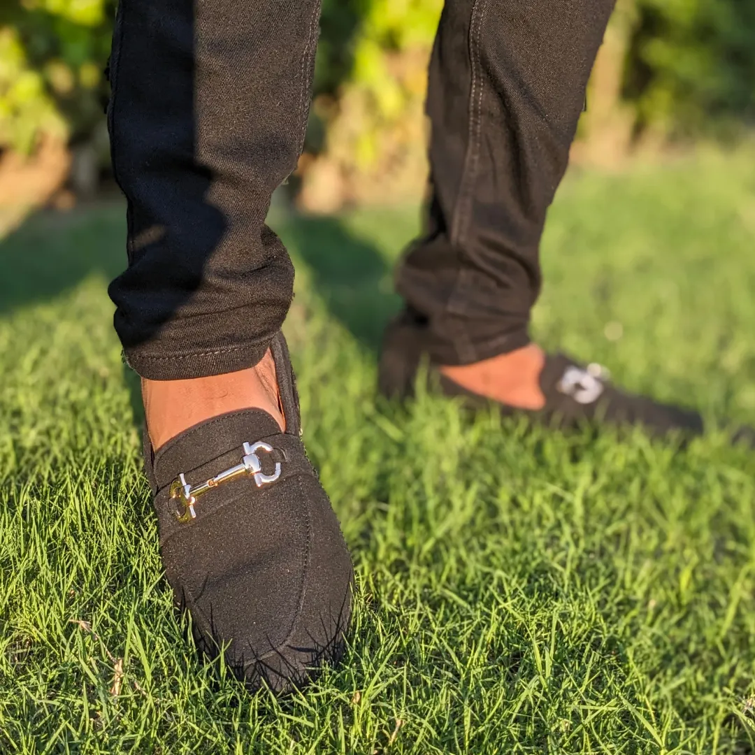Fl-03 Stylish Suede Leather Loafers for Men