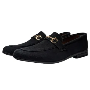 Fl-03 Stylish Suede Leather Loafers for Men