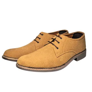 FL-103 Men's Suede leather Shoes -Formal wear