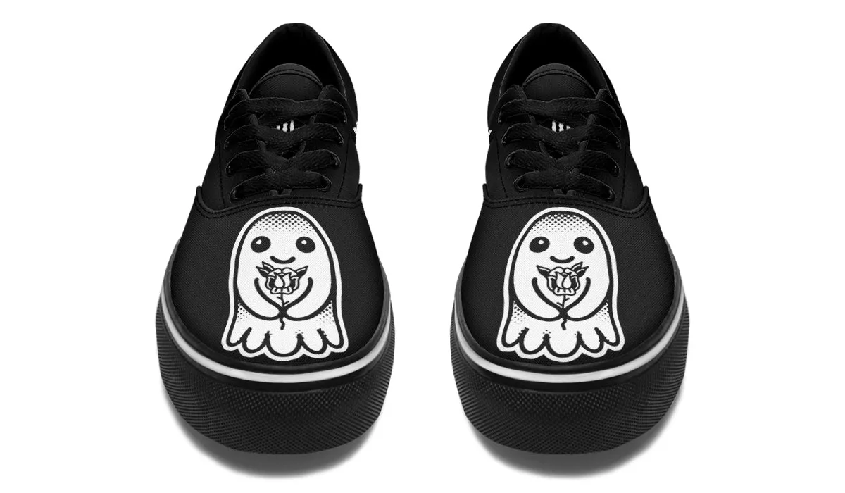 Flower Ghost Classic Shoes