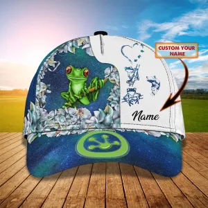 Frog - Personalized Name Cap -Loop- H9h3-387