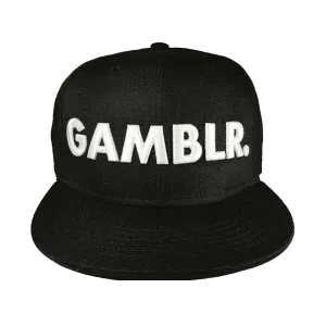GAMBLR. - Black Classic Snapback Cap