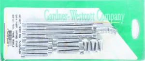 Gardner-Westcott P-10-15-08 Primary and Derby Covers Chrome Steel Socket-Head Bolt Kit