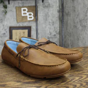 GBX Men Slip On Casual Loafers 16764324ec500d Tan Brown 14M