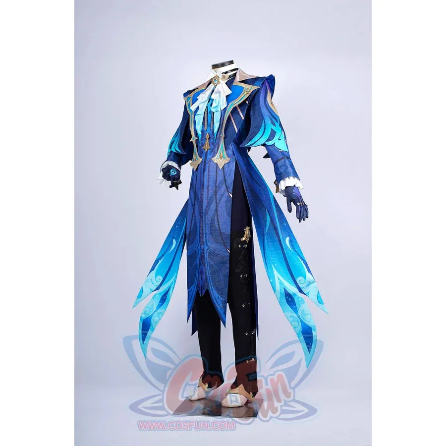 Genshin Impact Neuvillette Cosplay Costume C08563  AA