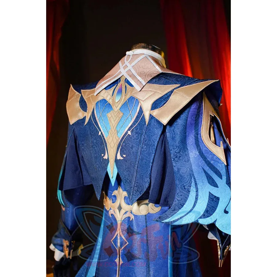 Genshin Impact Neuvillette Cosplay Costume C08563  AA