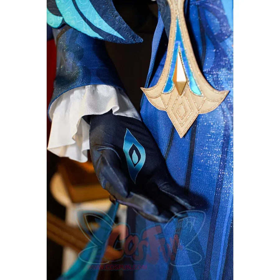 Genshin Impact Neuvillette Cosplay Costume C08563  AA