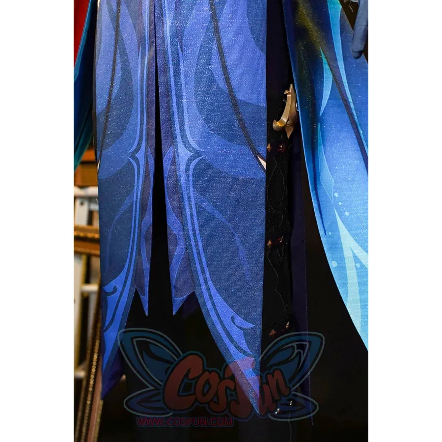 Genshin Impact Neuvillette Cosplay Costume C08563  AA