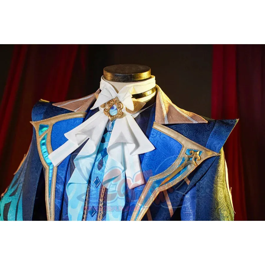 Genshin Impact Neuvillette Cosplay Costume C08563  AA