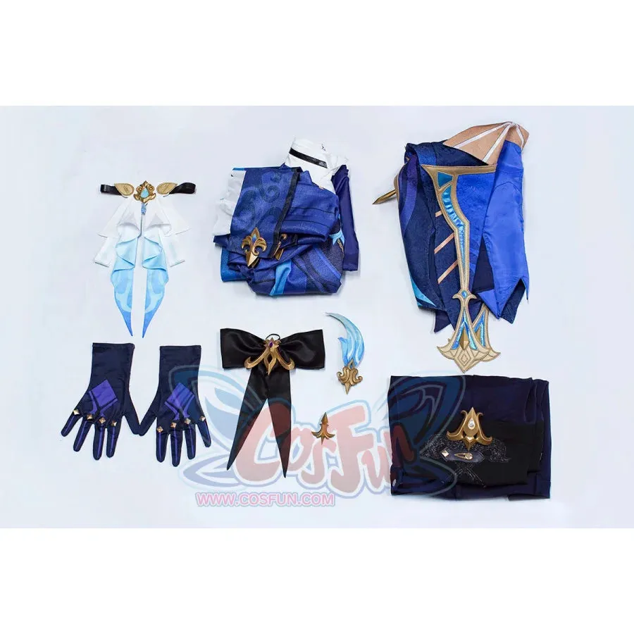 Genshin Impact Neuvillette Cosplay Costume C08563  AA