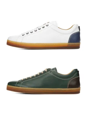 GEORGE BROWN BILT Men's Baldwin Lace to Toe Leather Sneaker $295 NEW