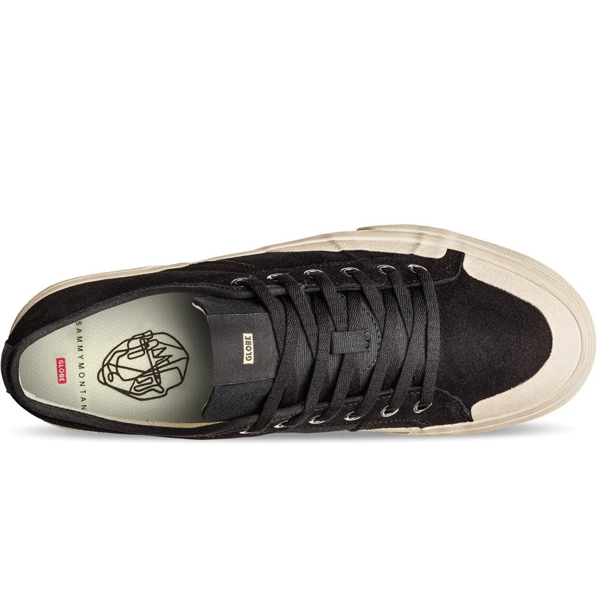 Globe Surplus Shoes Black Cream Montano