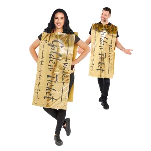 Golden Ticket Adult Costume