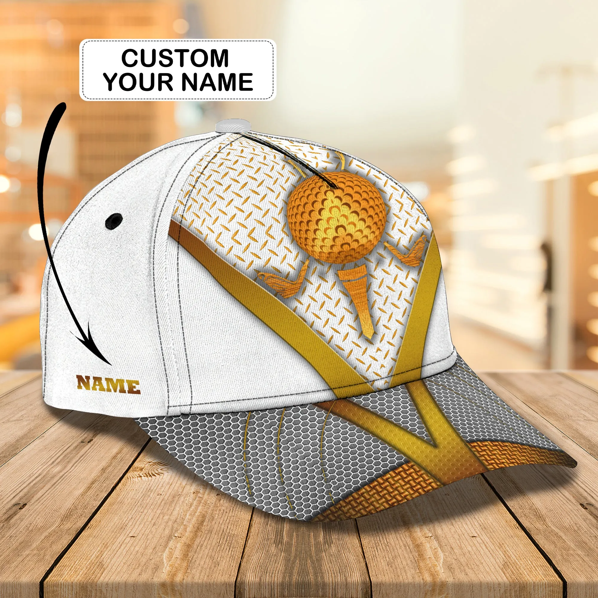 Golf Love - Personalized Name Cap - Nt168 - Ct006