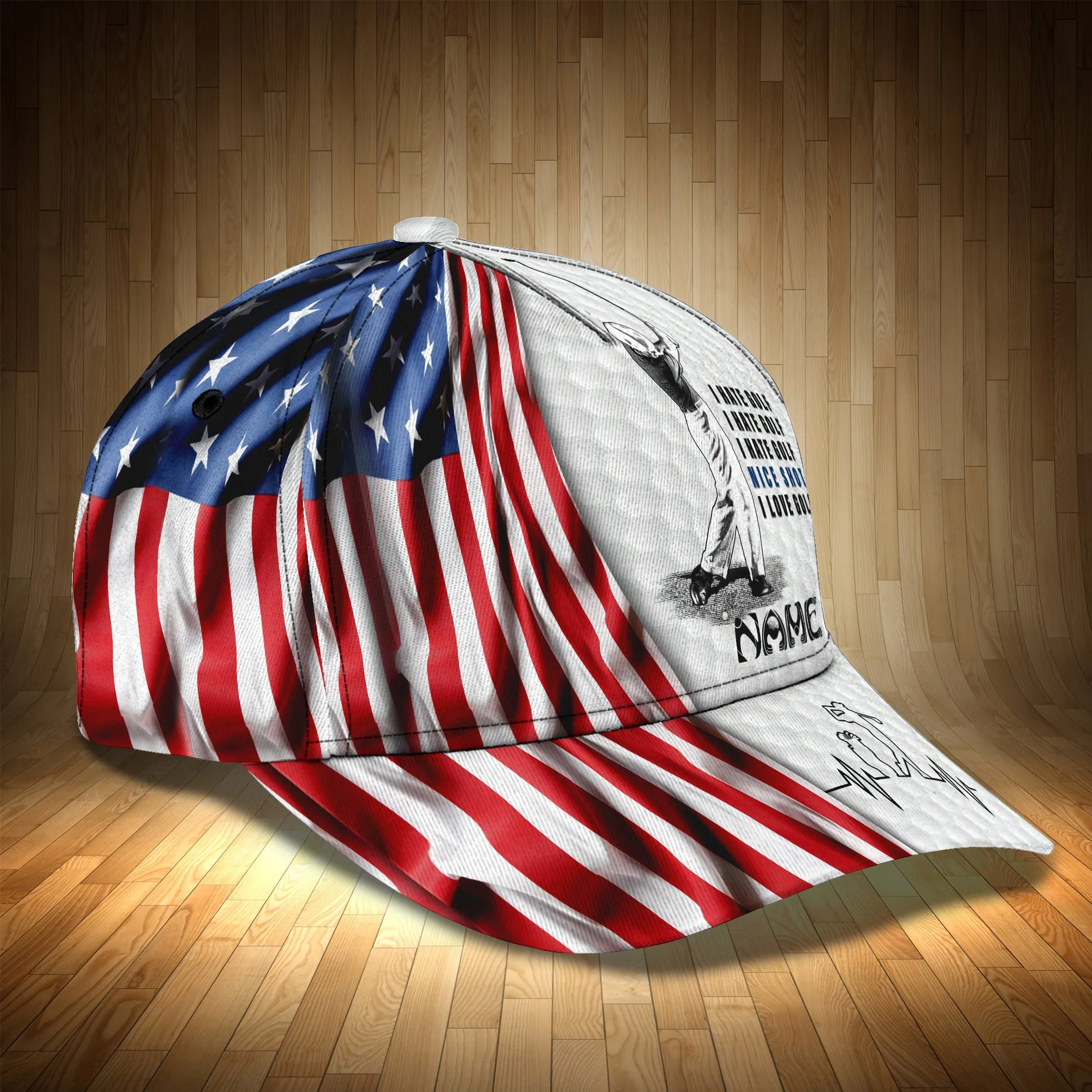 Golf TP03 - Personalized Name Cap - NBTT