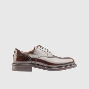 Goodyear Welt Split Toe Derby Lace Up Shoe 5230 Brown