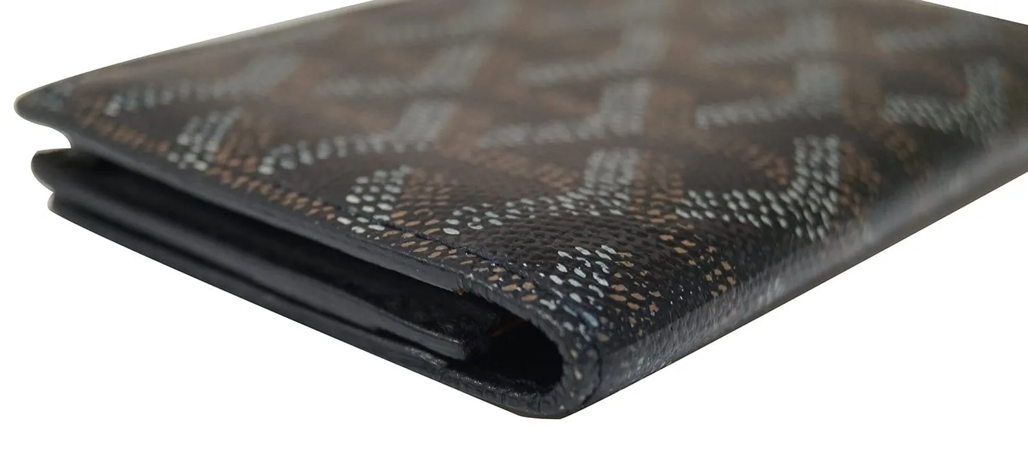 GOYARD Chevron Business Card Holder Black