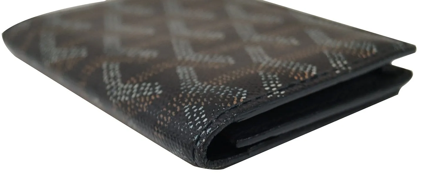 GOYARD Chevron Business Card Holder Black