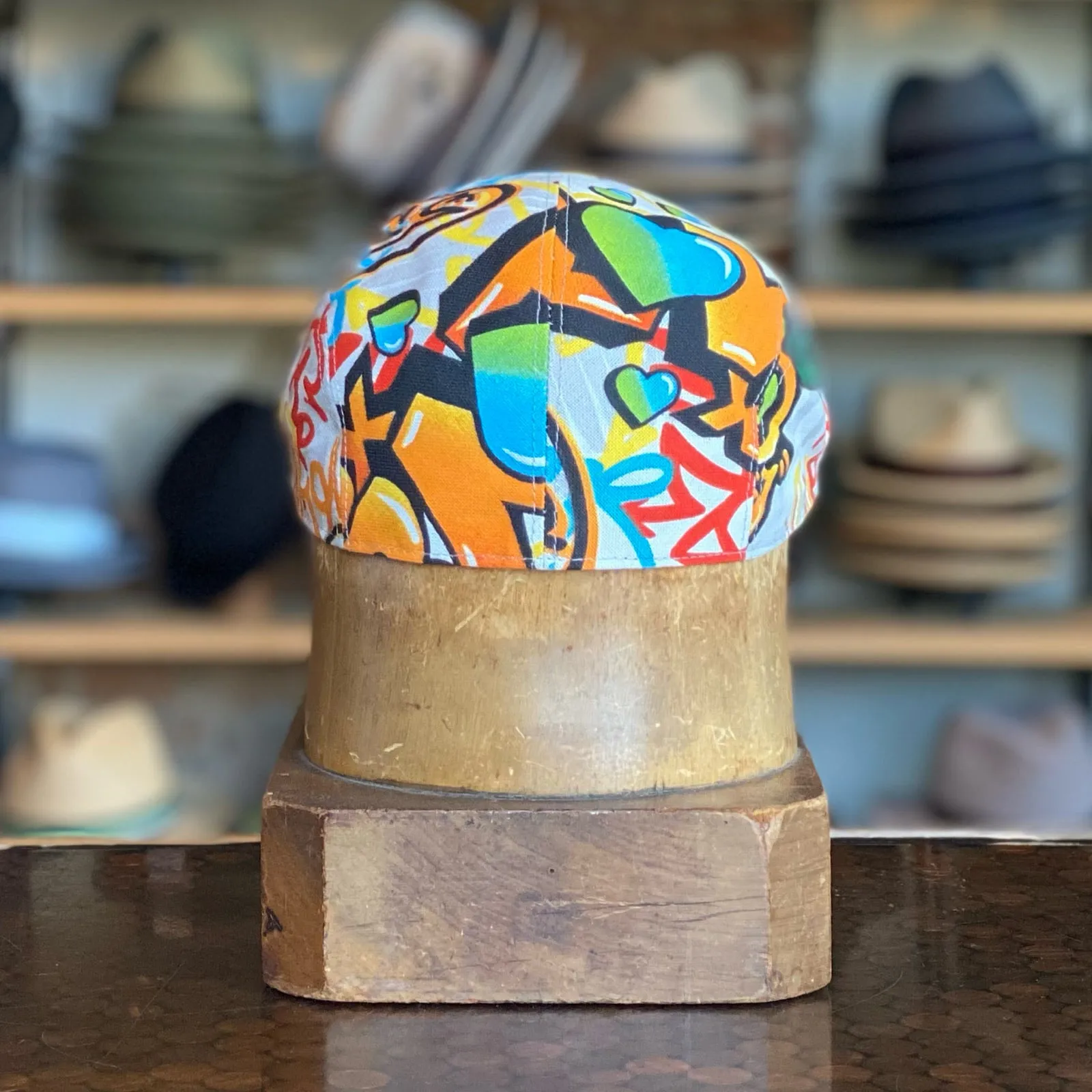 Graffiti 2-Panel Ivy Cap
