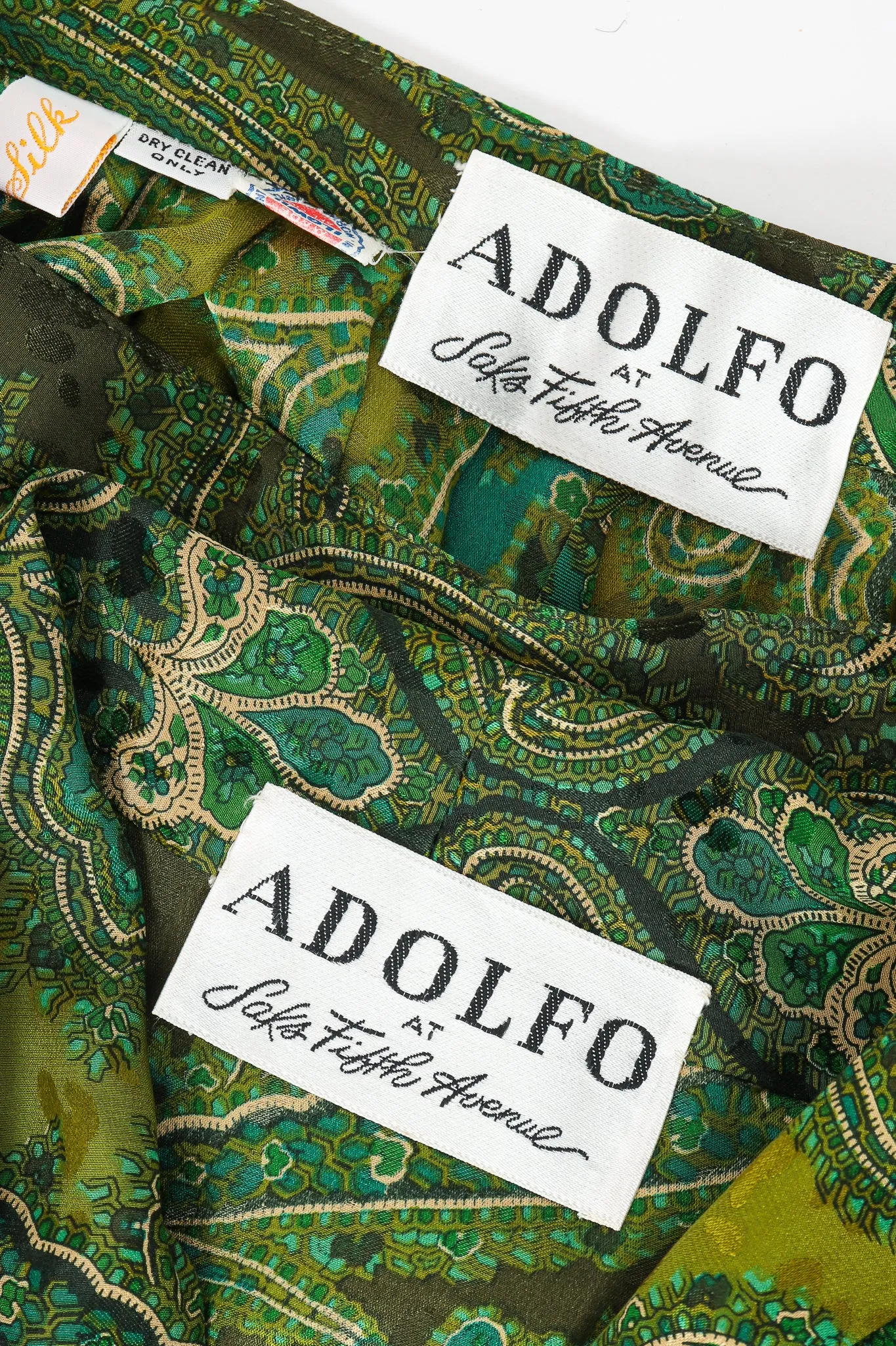Green Paisley Palazzo Pant Set