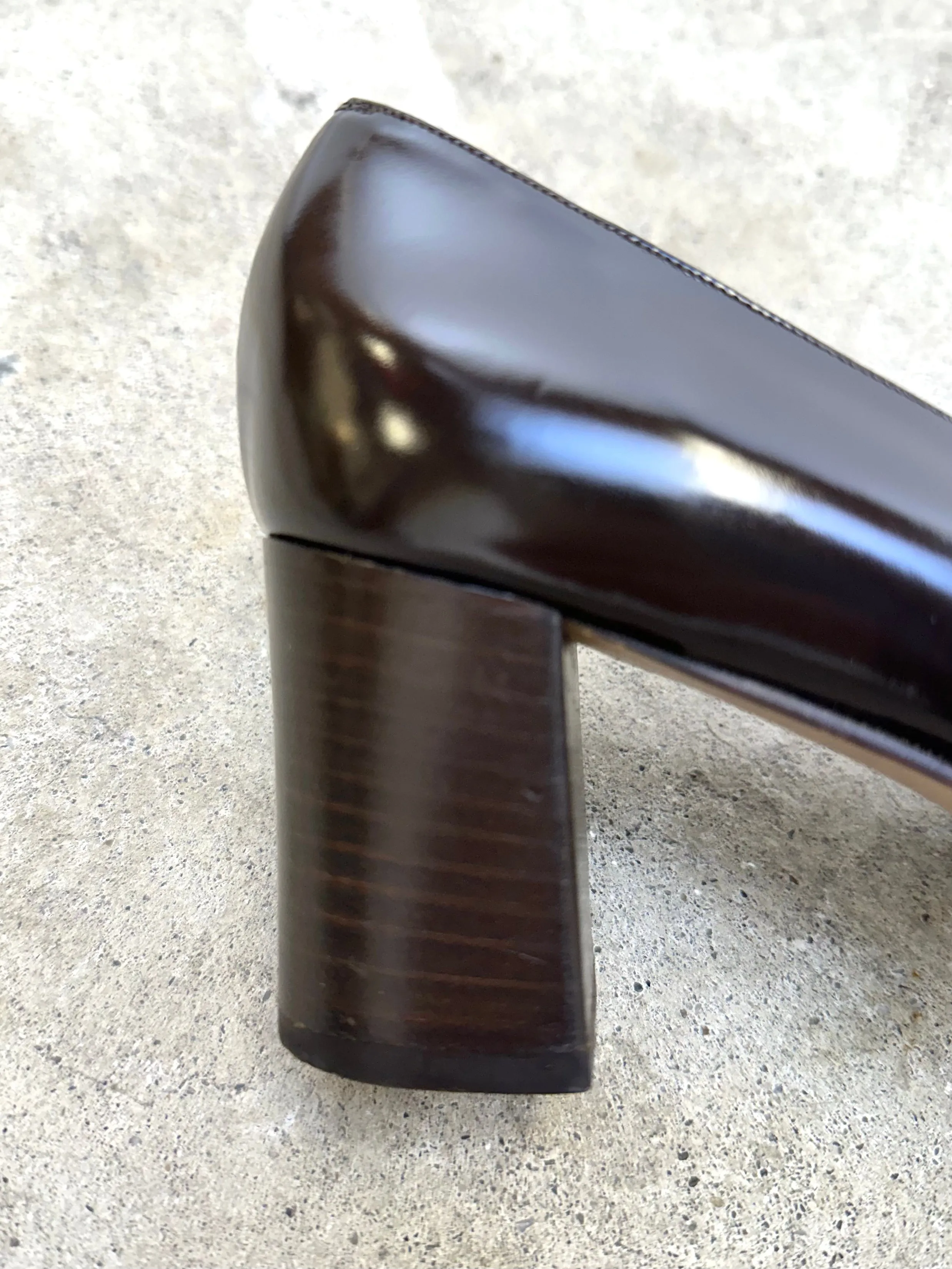Gucci Tom Ford Peep Toe Pumps