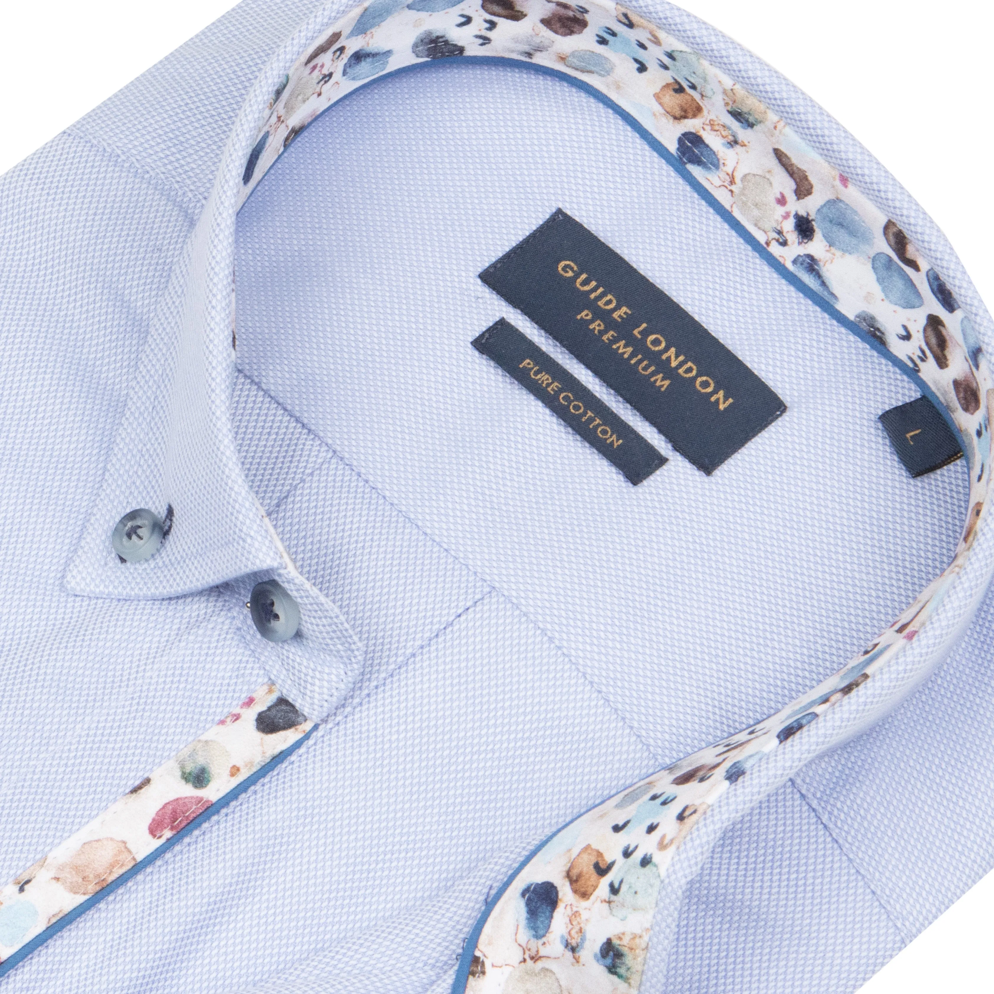 Guide London HS2730 Shirt Sky Blue