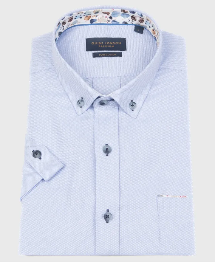 Guide London HS2730 Shirt Sky Blue
