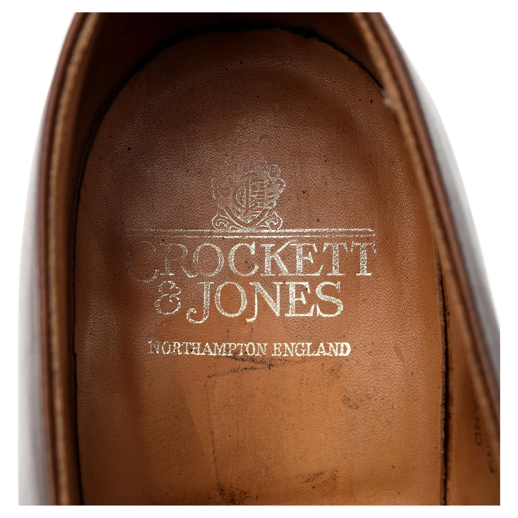 'Hallam' Dark Brown Leather Oxford UK 7.5 E