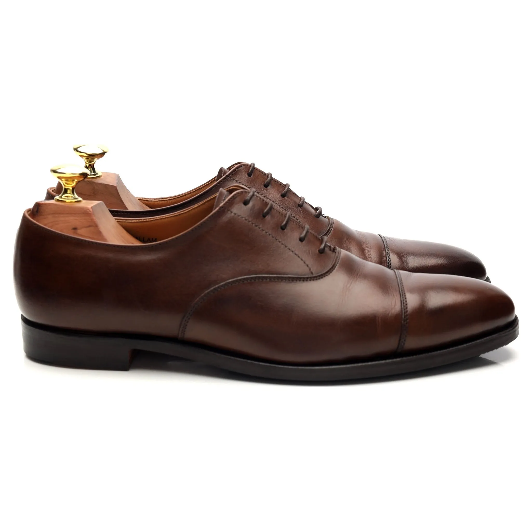 'Hallam' Dark Brown Leather Oxford UK 7.5 E