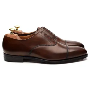 'Hallam' Dark Brown Leather Oxford UK 9 E