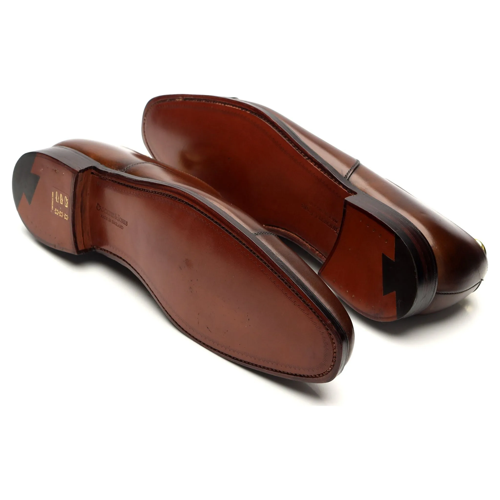 'Hallam' Dark Brown Leather Oxford UK 9 E