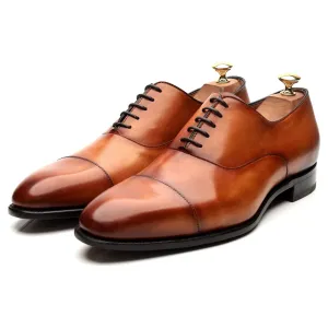 'Harold' Tan Brown Oxford UK 9 E