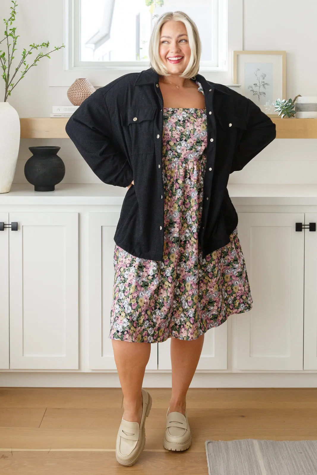Hazel Blues® |  Excellence Without Effort Floral Dress