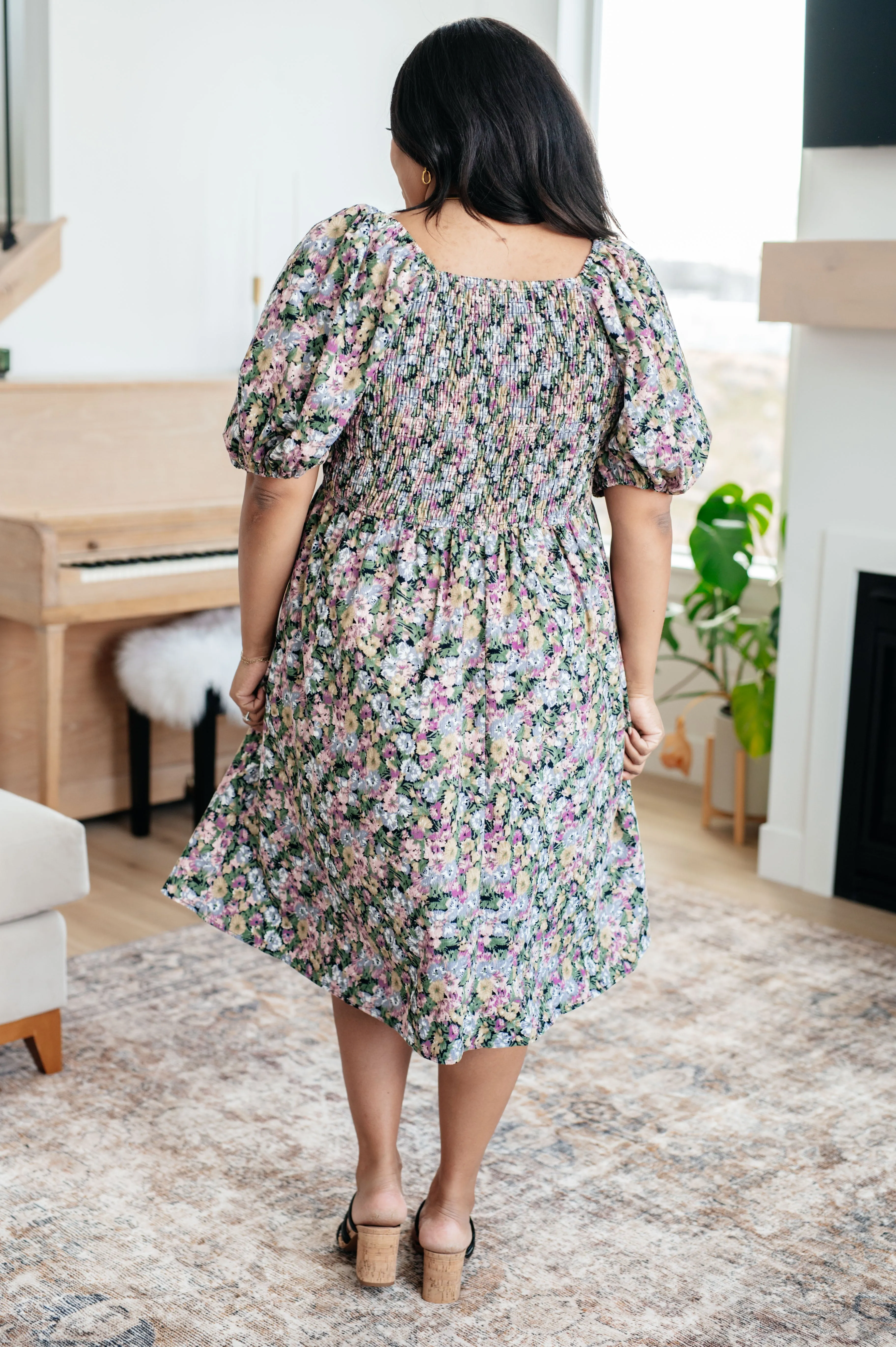 Hazel Blues® |  Excellence Without Effort Floral Dress