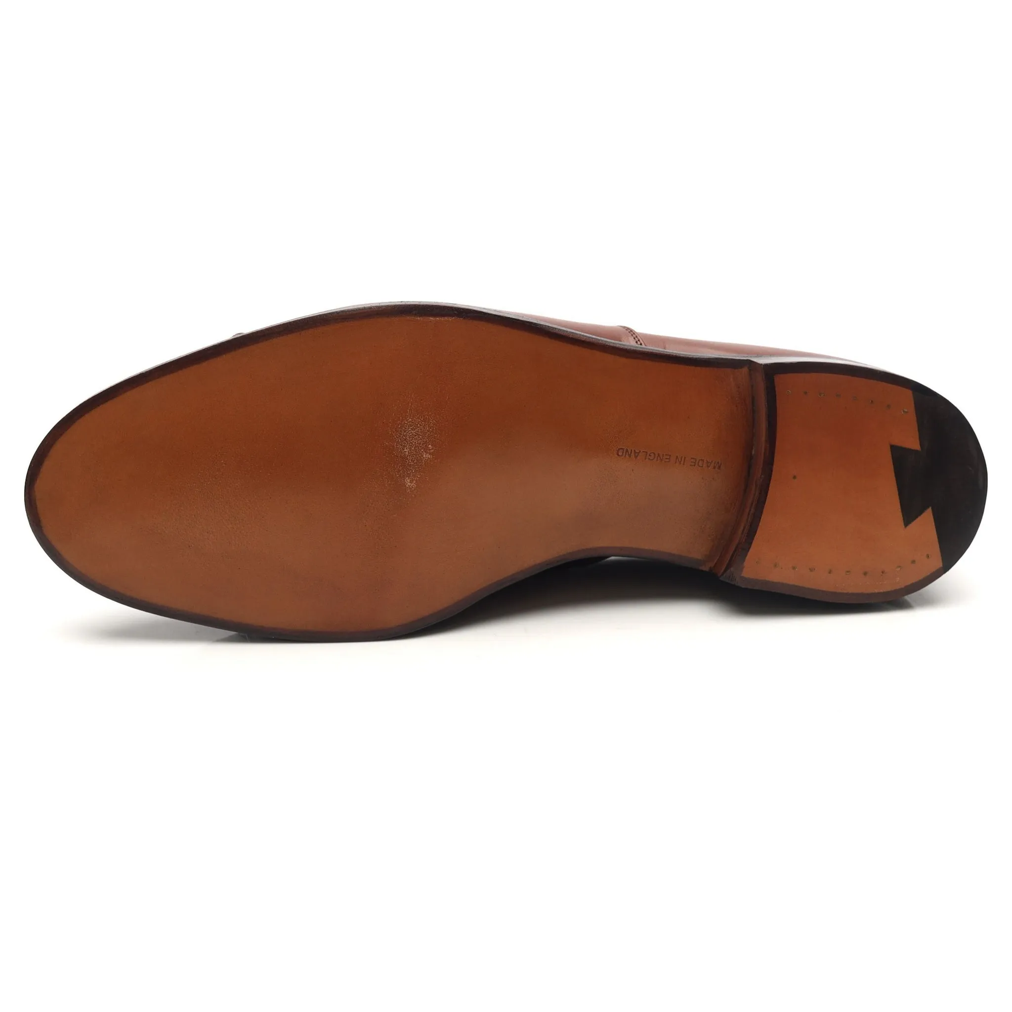 'Henley' Tan Brown Leather Oxford UK 11.5