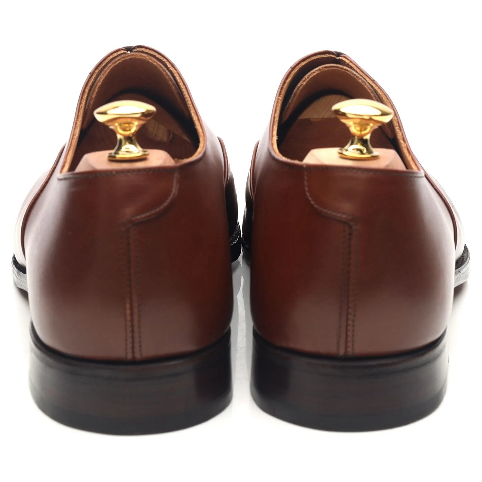 'Henley' Tan Brown Leather Oxford UK 11.5