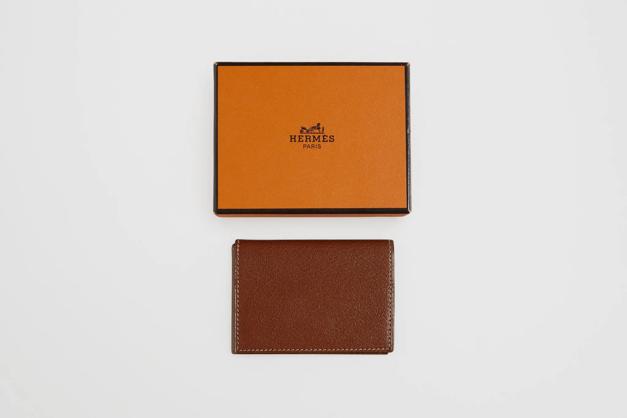 Hermès Pig Skin Card Wallet