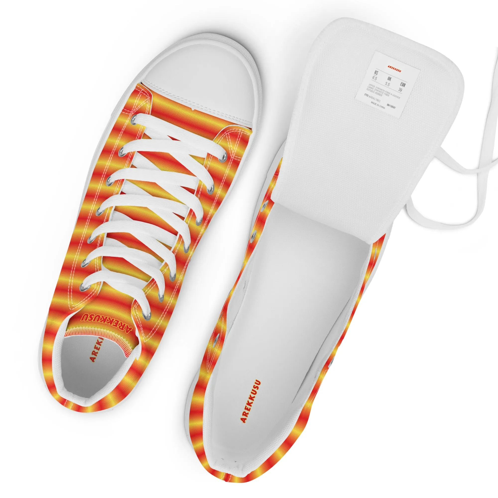High Top Canvas Shoes