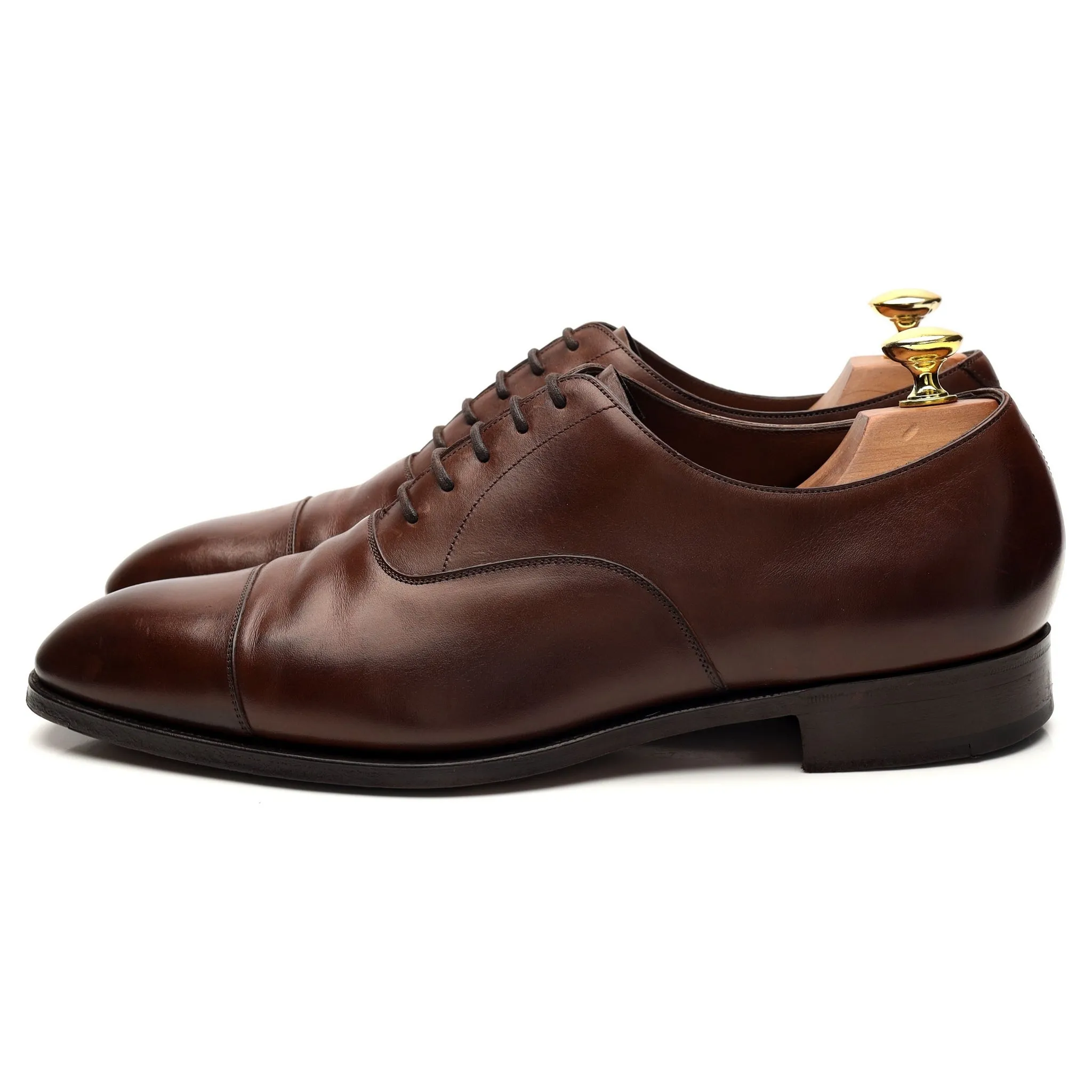 'Highclere' Brown Leather Oxford UK 8 E