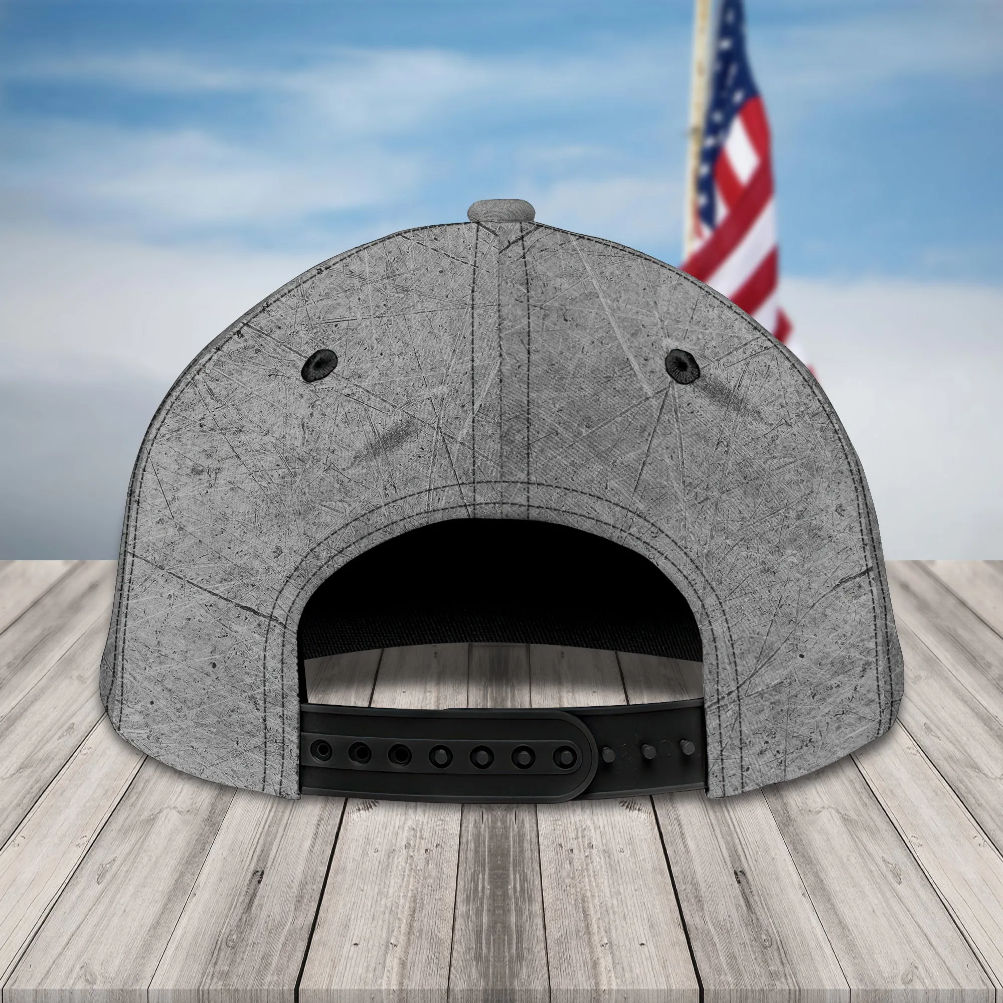 In The Hockey Game 2- Personalized Name Cap - Loop- T2k-213