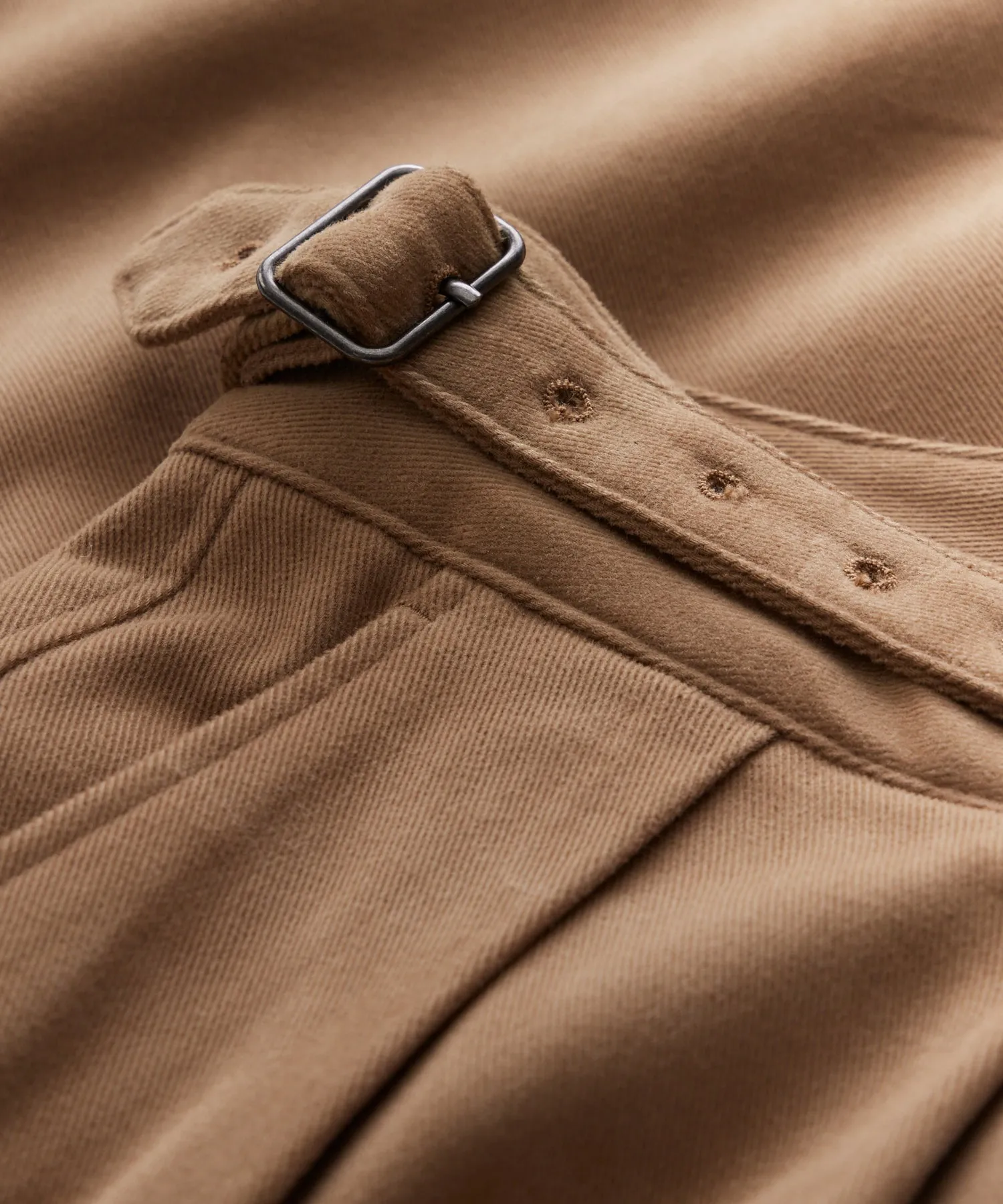 Italian Brushed Cotton Gurkha Trouser